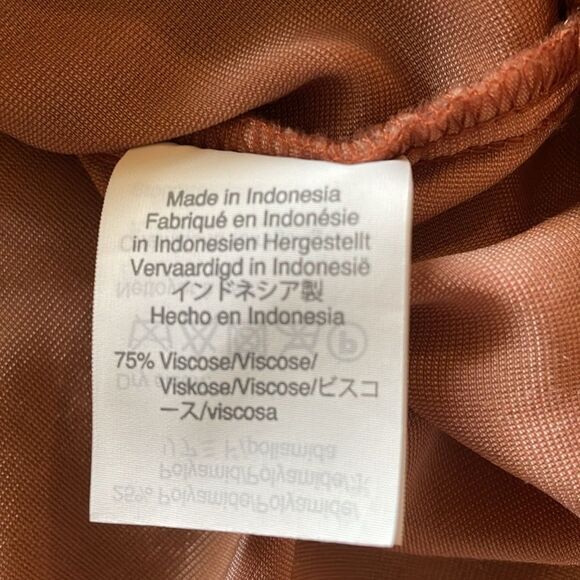 Madewell velvet blouse V-neck flutter sleeve size XS - Picture 4 of 7